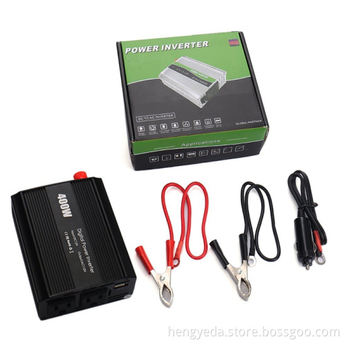 400W 12V 120V DC to AC power inverter